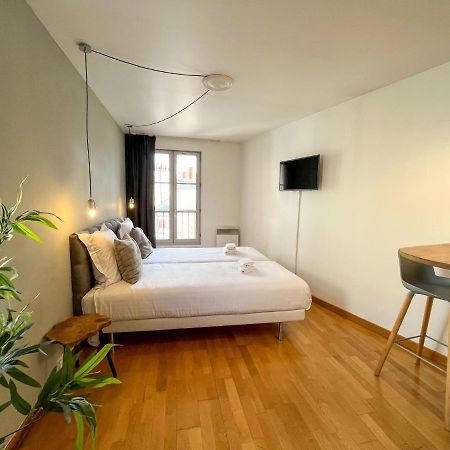 Charmant Studio Dans Un Immeuble Paris 5 Apartment Luaran gambar
