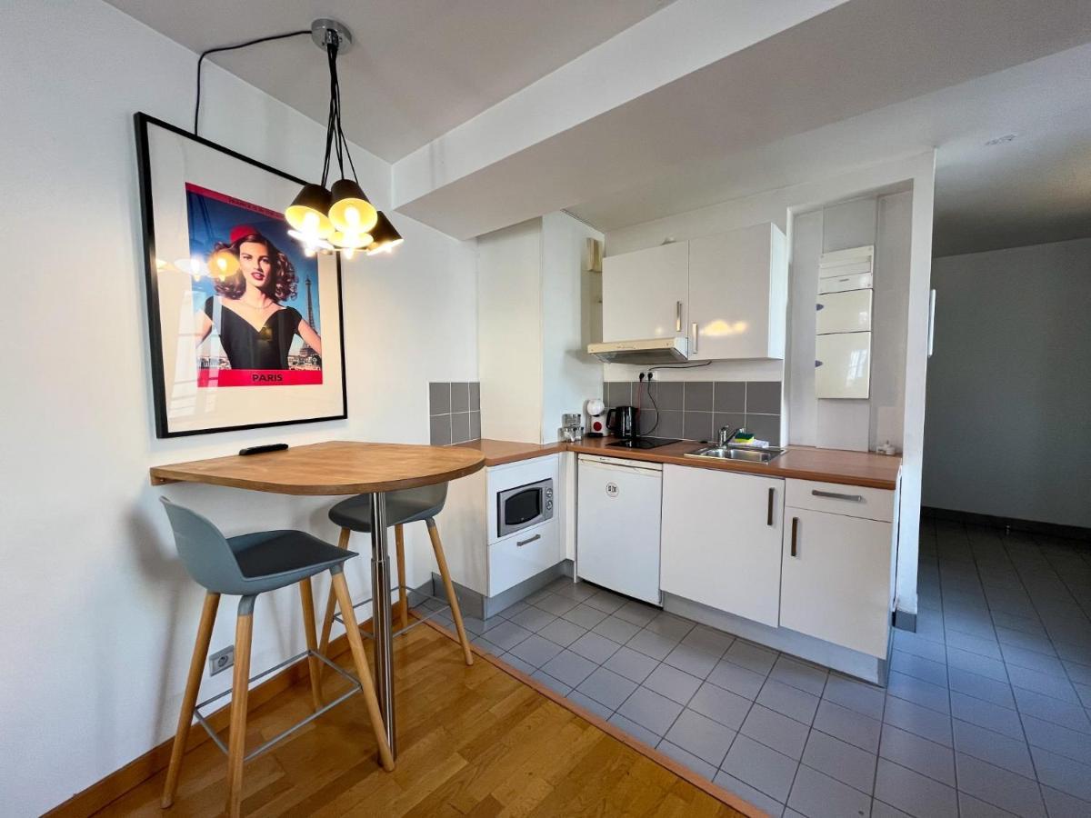 Charmant Studio Dans Un Immeuble Paris 5 Apartment Luaran gambar