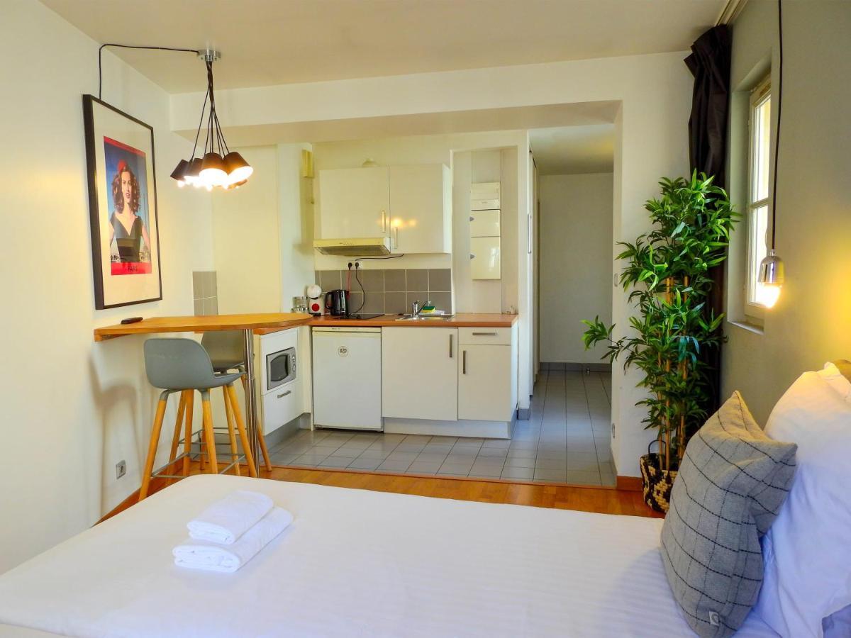 Charmant Studio Dans Un Immeuble Paris 5 Apartment Luaran gambar